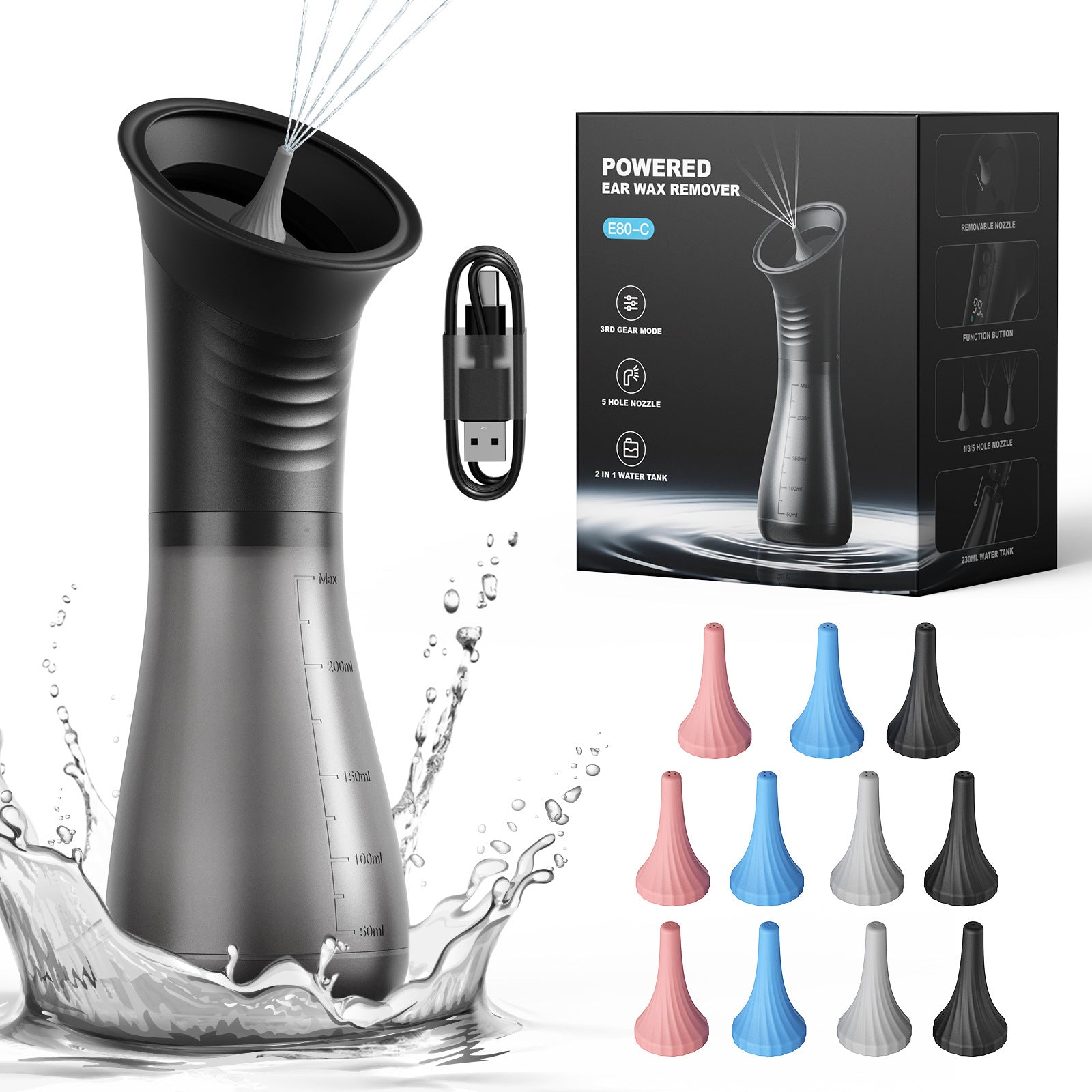 Electric ear cleaner