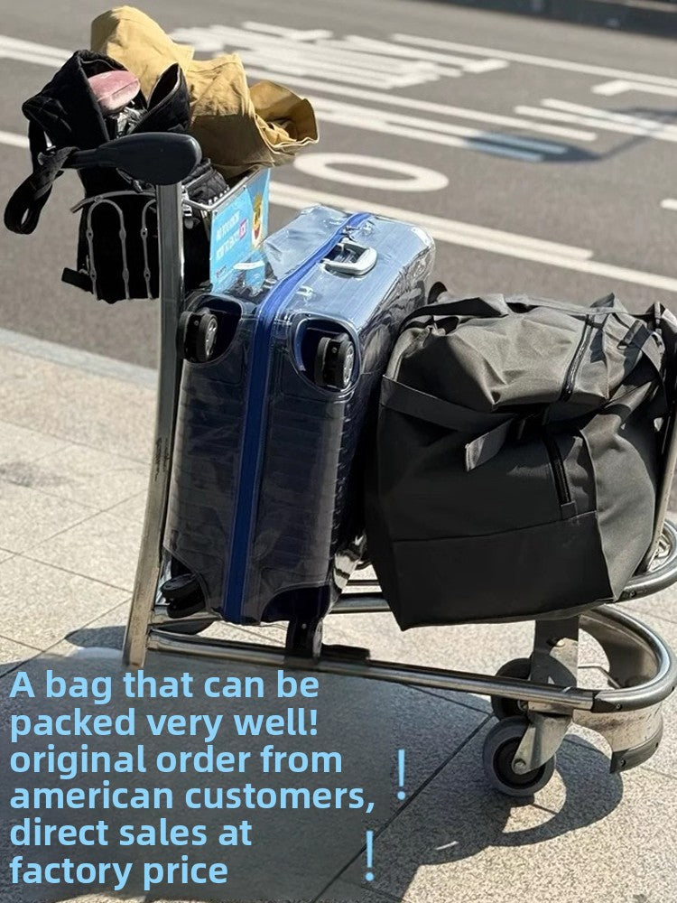 Large Waterproof Foldable Oxford Cloth Luggage Bag