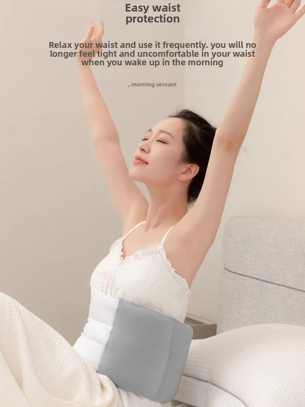 Adjustable Lumbar Support Belt for Sleep