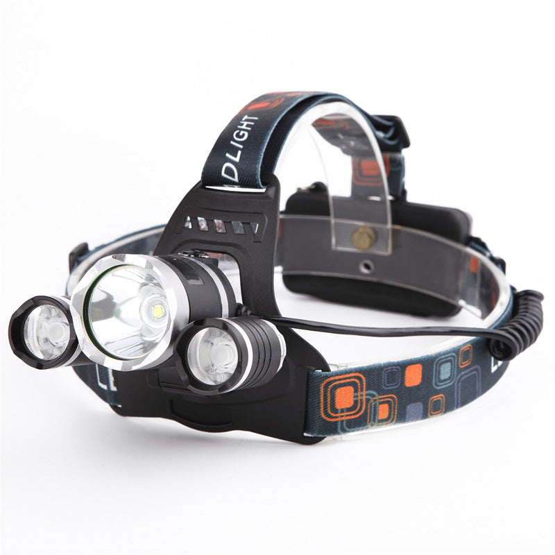 Outdoor aluminum alloy high-intensity headlamp