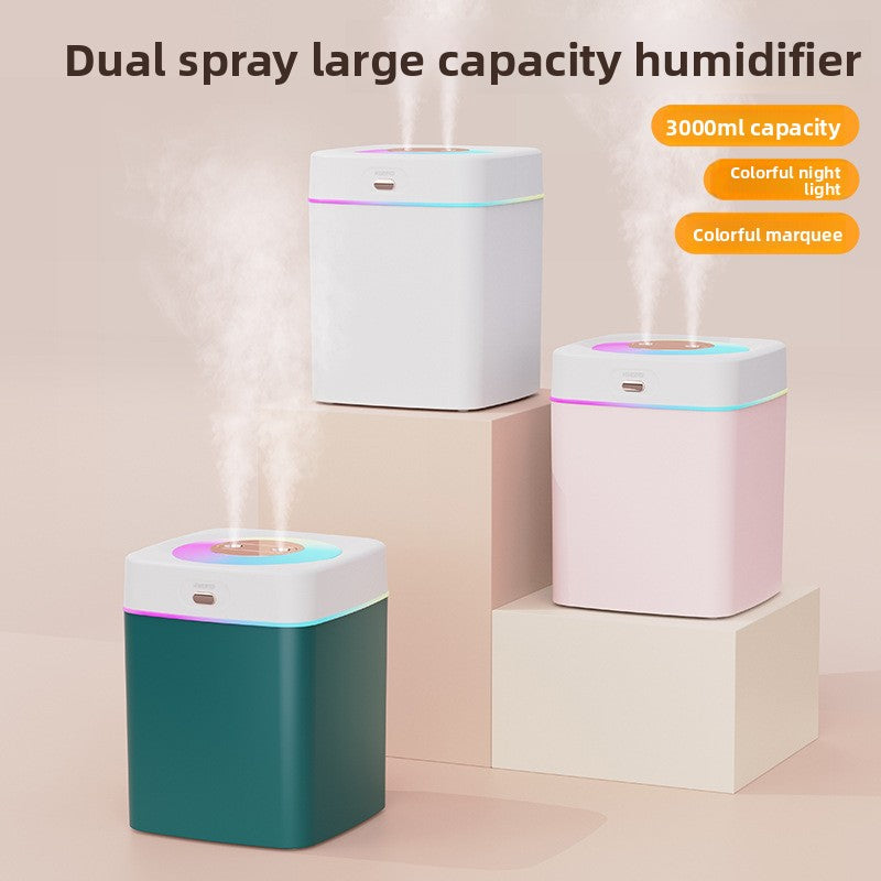 Desktop Air Humidifier with Dual Mist Nozzles