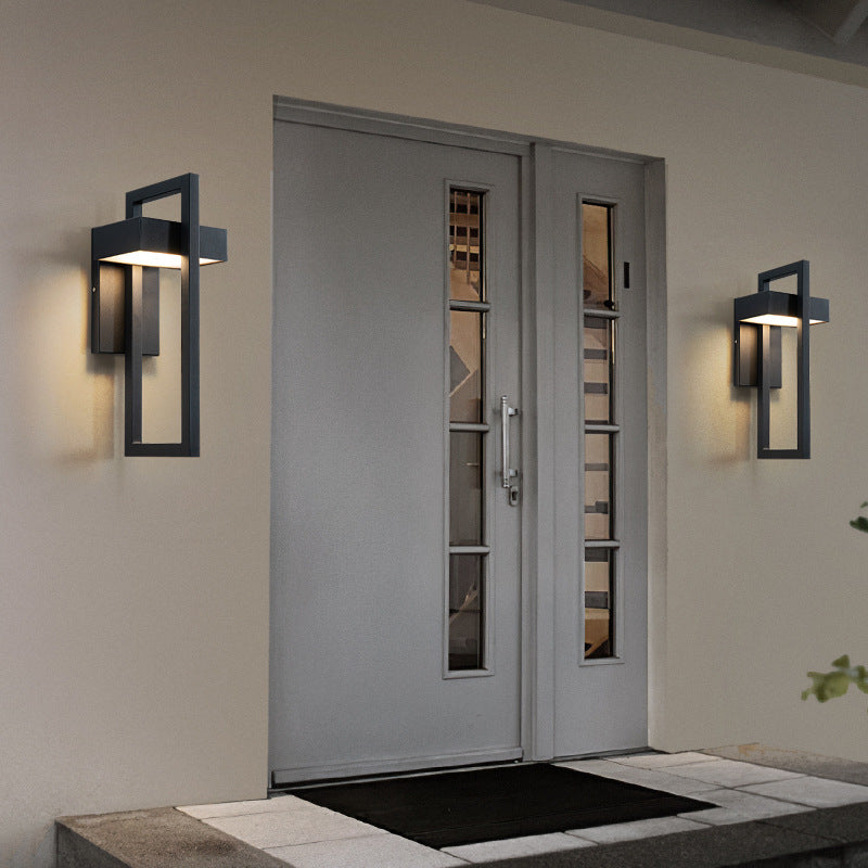 Modern minimalist outdoor wall lamp