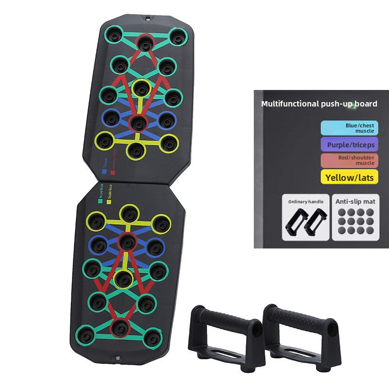 Multifunctional Portable Push-Up Training Board with Accessories