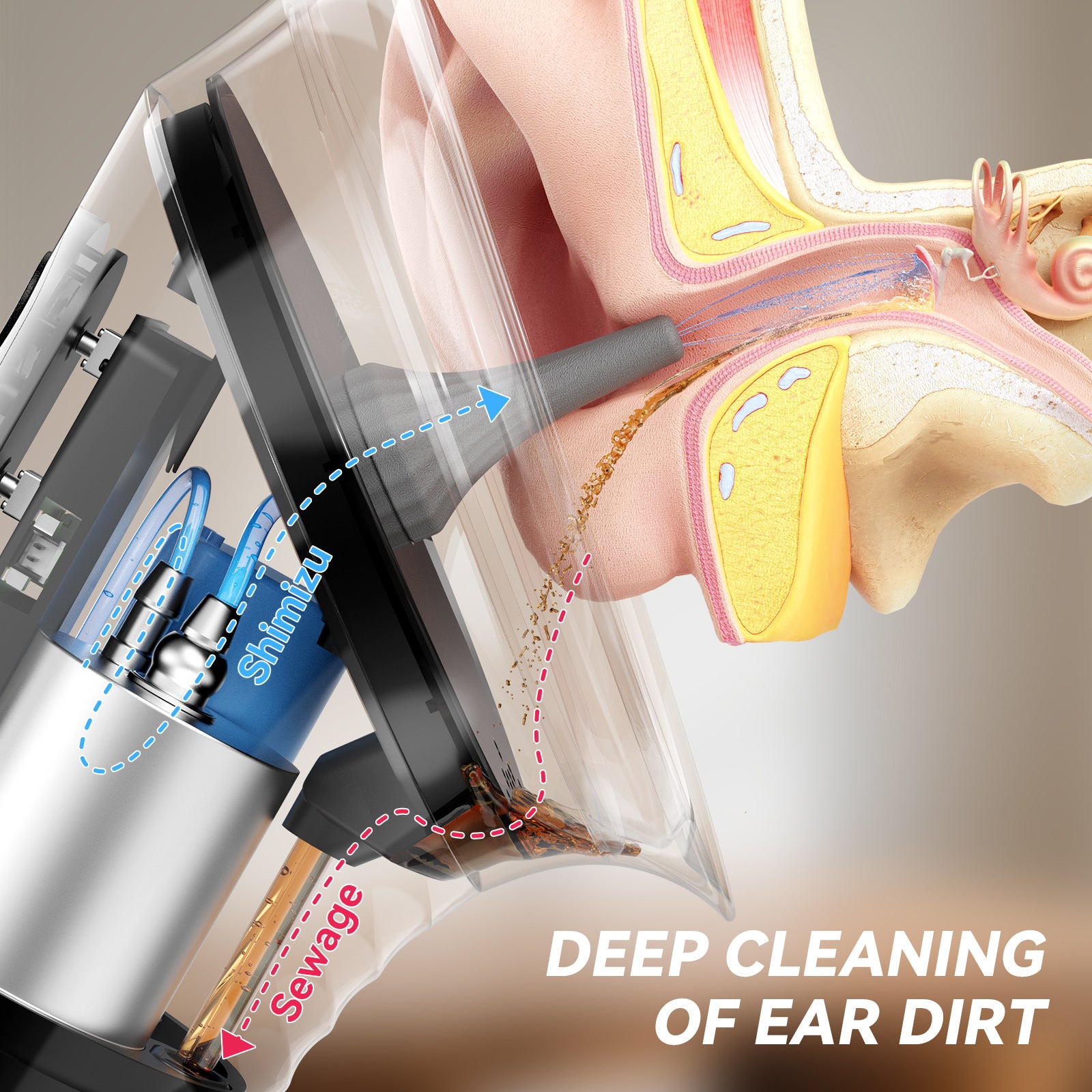 Electric ear cleaner