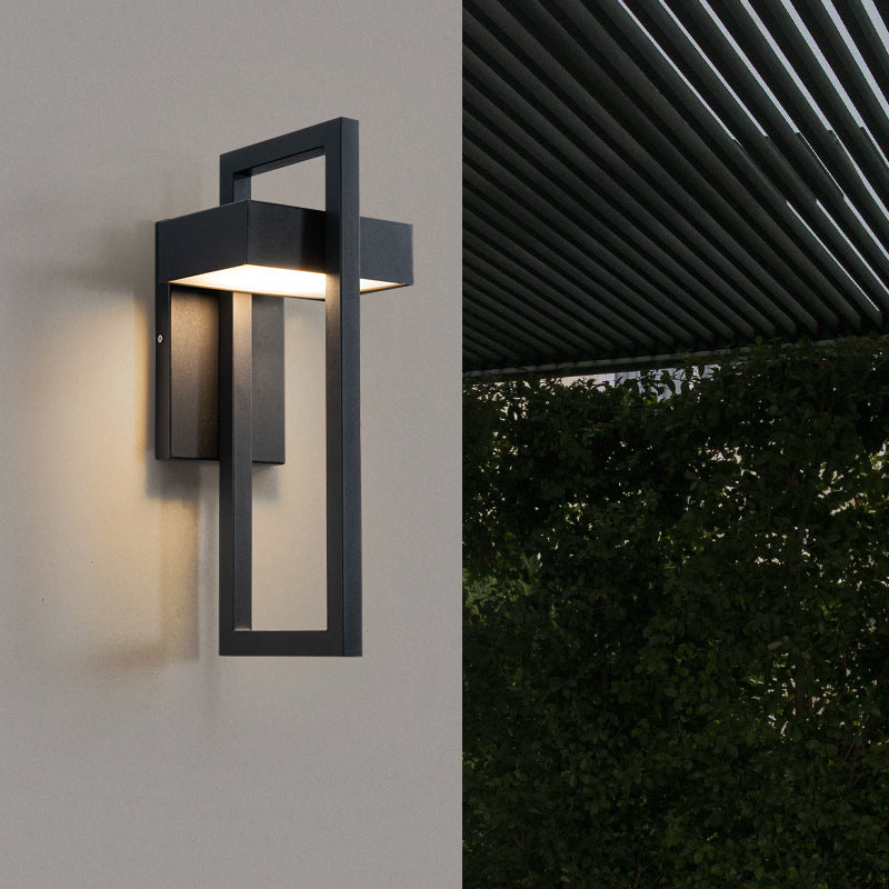 Modern minimalist outdoor wall lamp