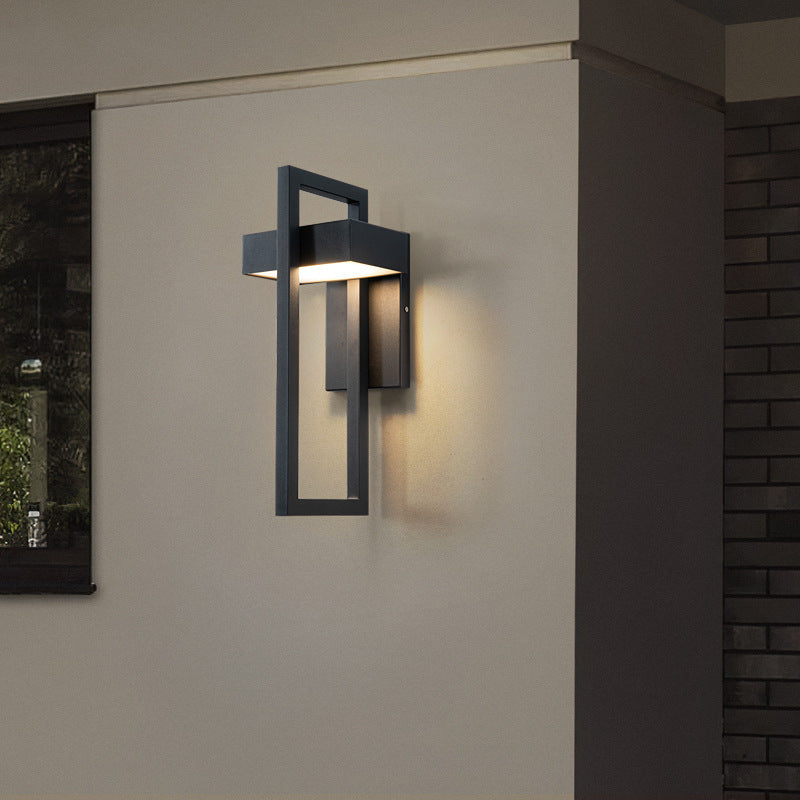 Modern minimalist outdoor wall lamp