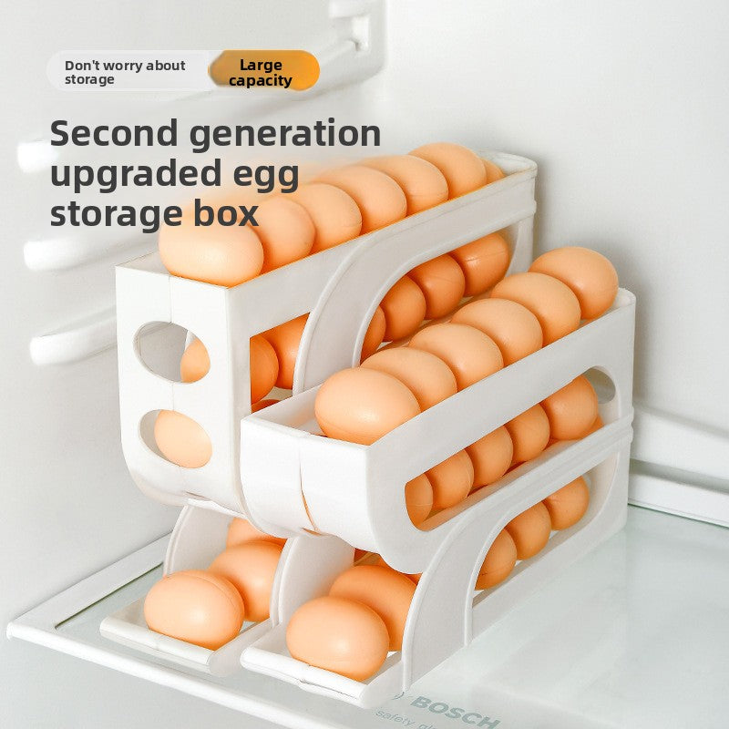 Automatic Sliding Egg Storage Container