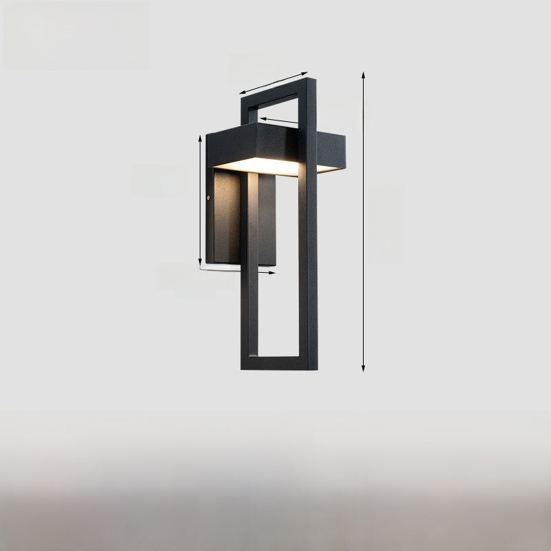 Modern minimalist outdoor wall lamp