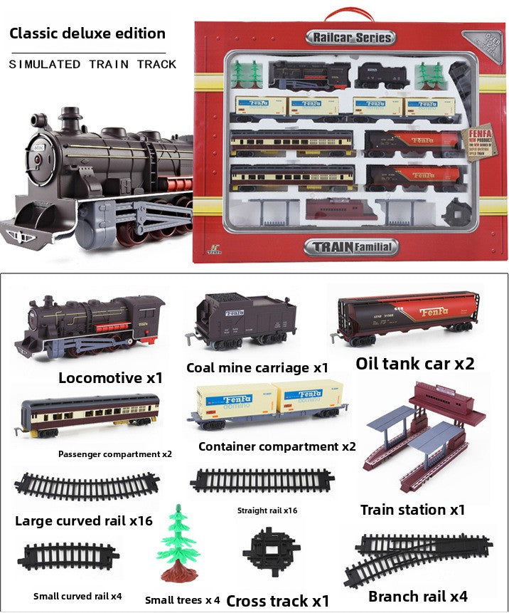 Electric track vehicle