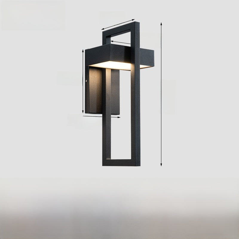 Modern minimalist outdoor wall lamp