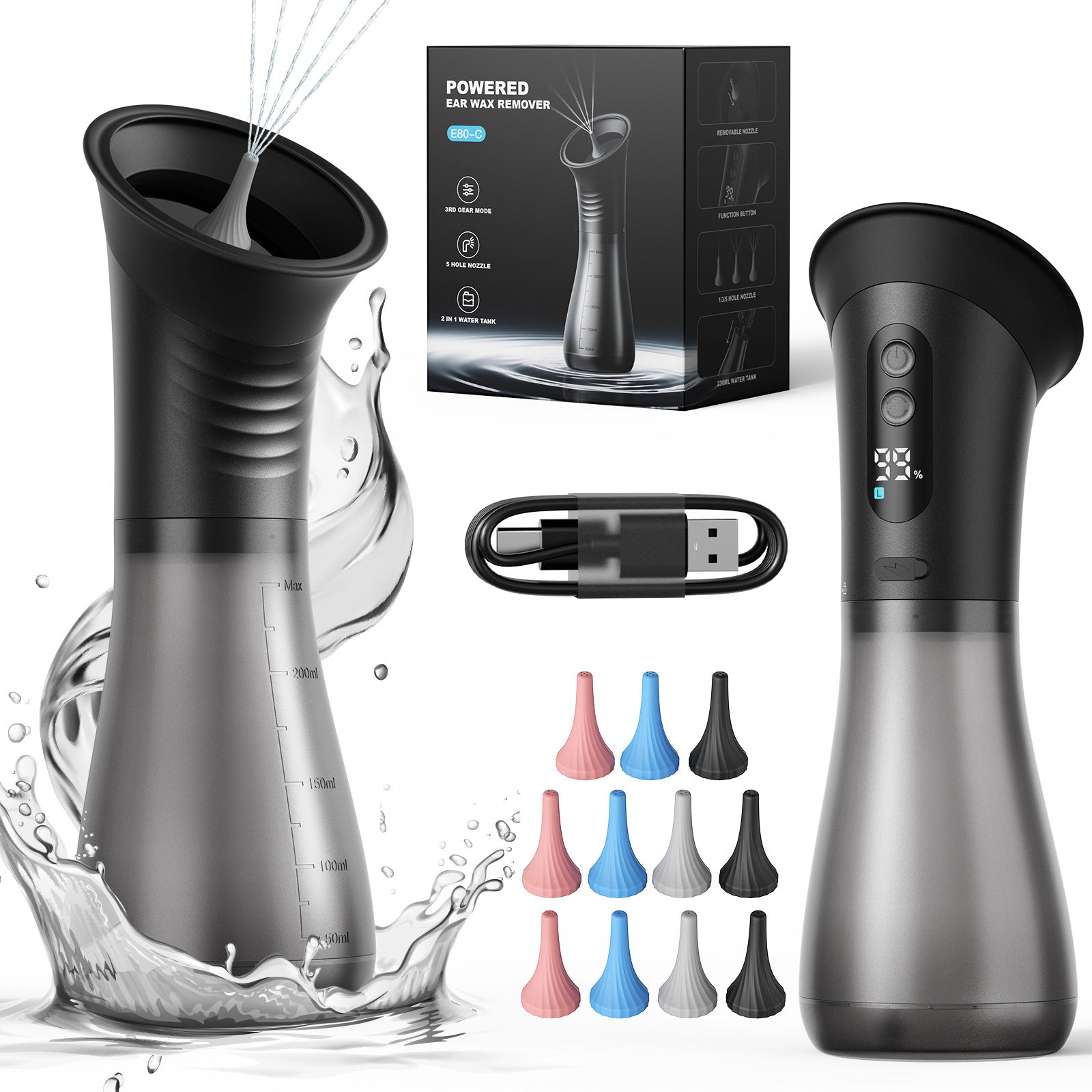 Electric ear cleaner