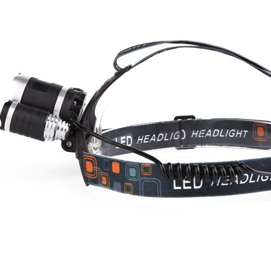 Outdoor aluminum alloy high-intensity headlamp